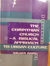The Corinthian Church—A Biblical Approach to Urban Culture